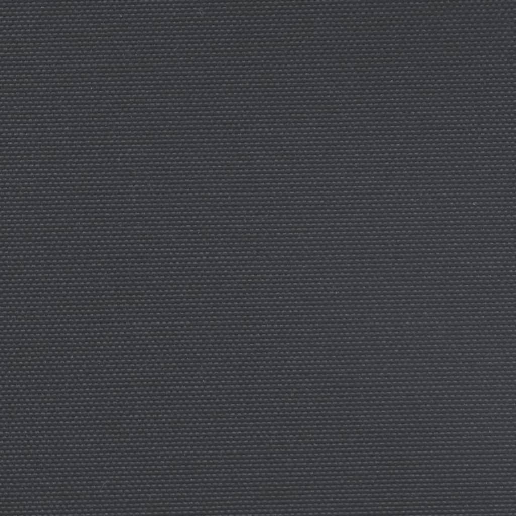 Seitenmarkise Ausziehbar Schwarz 180x1200 cm