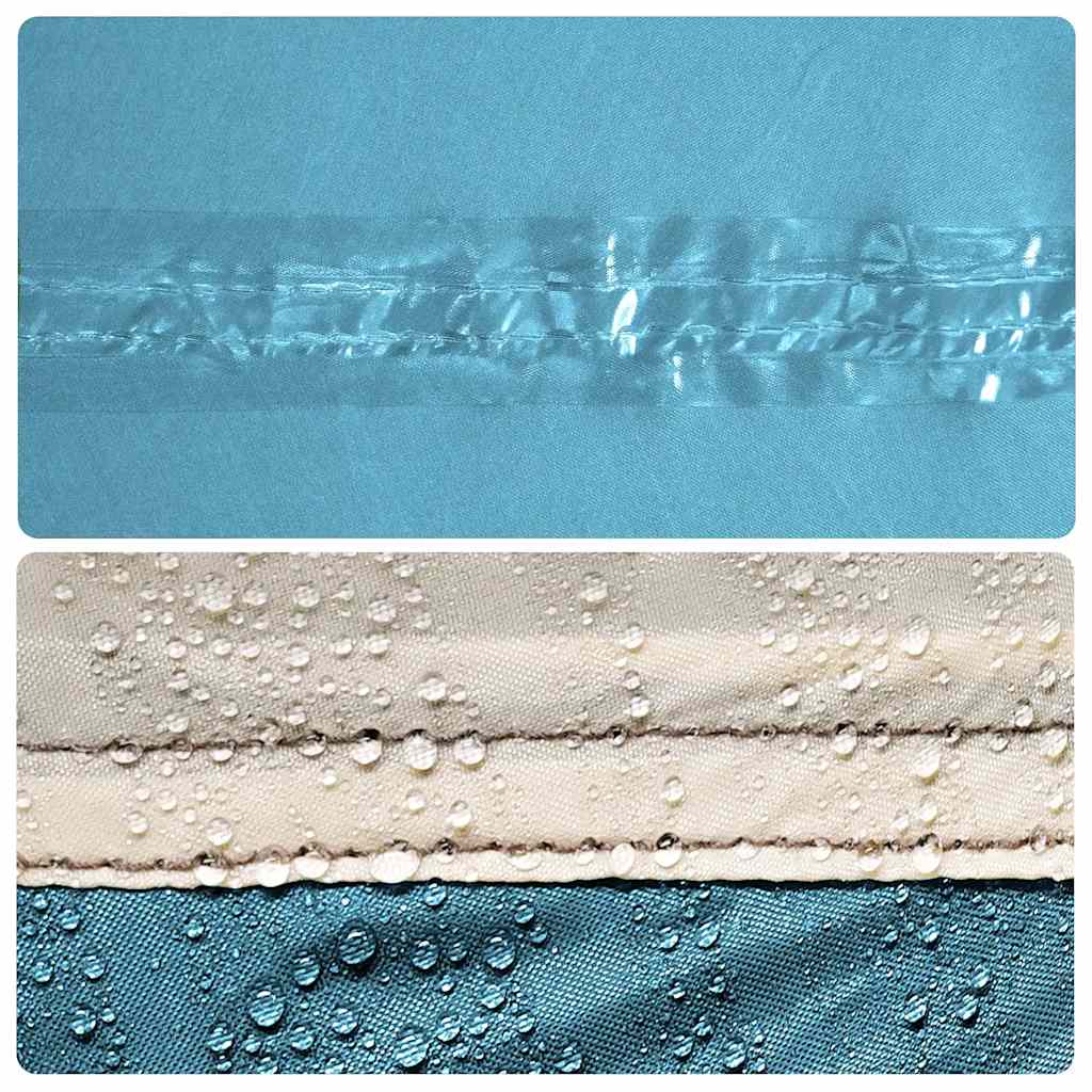 Kuppel-Campingzelt 5 Personen Blau Quick Release