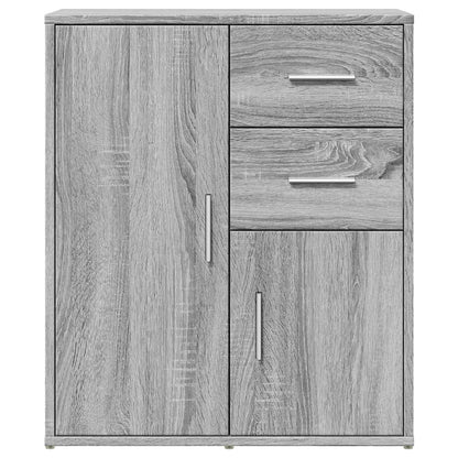Sideboard Grau Sonoma-Eiche 60x31x70 cm Holzwerkstoff