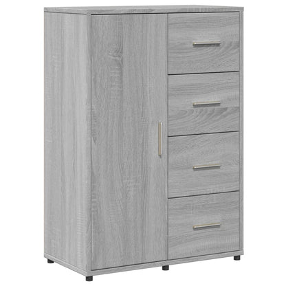 Sideboard Grau Sonoma 60x31x84 cm Holzwerkstoff