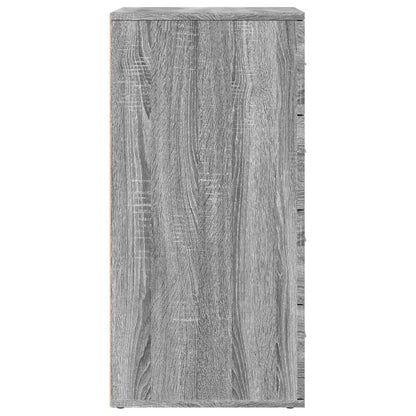 Sideboard Grau Sonoma 60x39x80 cm Holzwerkstoff