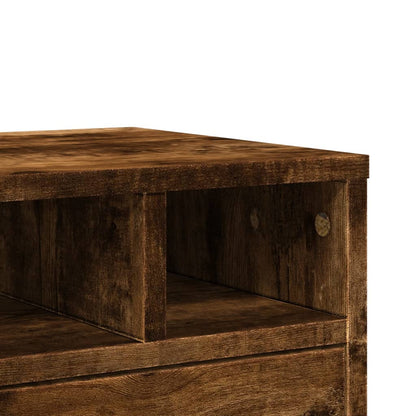 Druckerständer Räuchereiche 40x32x22,5 cm Holzwerkstoff