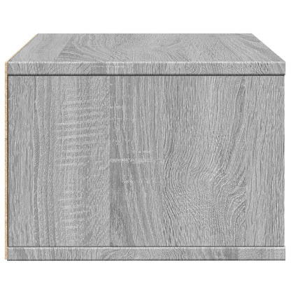 Druckerständer Grau Sonoma 40x32x22,5 cm Holzwerkstoff