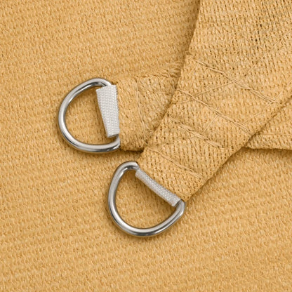 Sonnensegel 160 g/m² Trapez Hellgrau 3/4x2 m HDPE