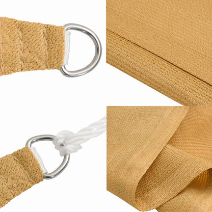 Sonnensegel 160 g/m² Trapez Hellgrau 3/4x2 m HDPE