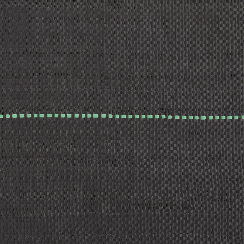 Unkrautvlies Schwarz 2x100 m PP