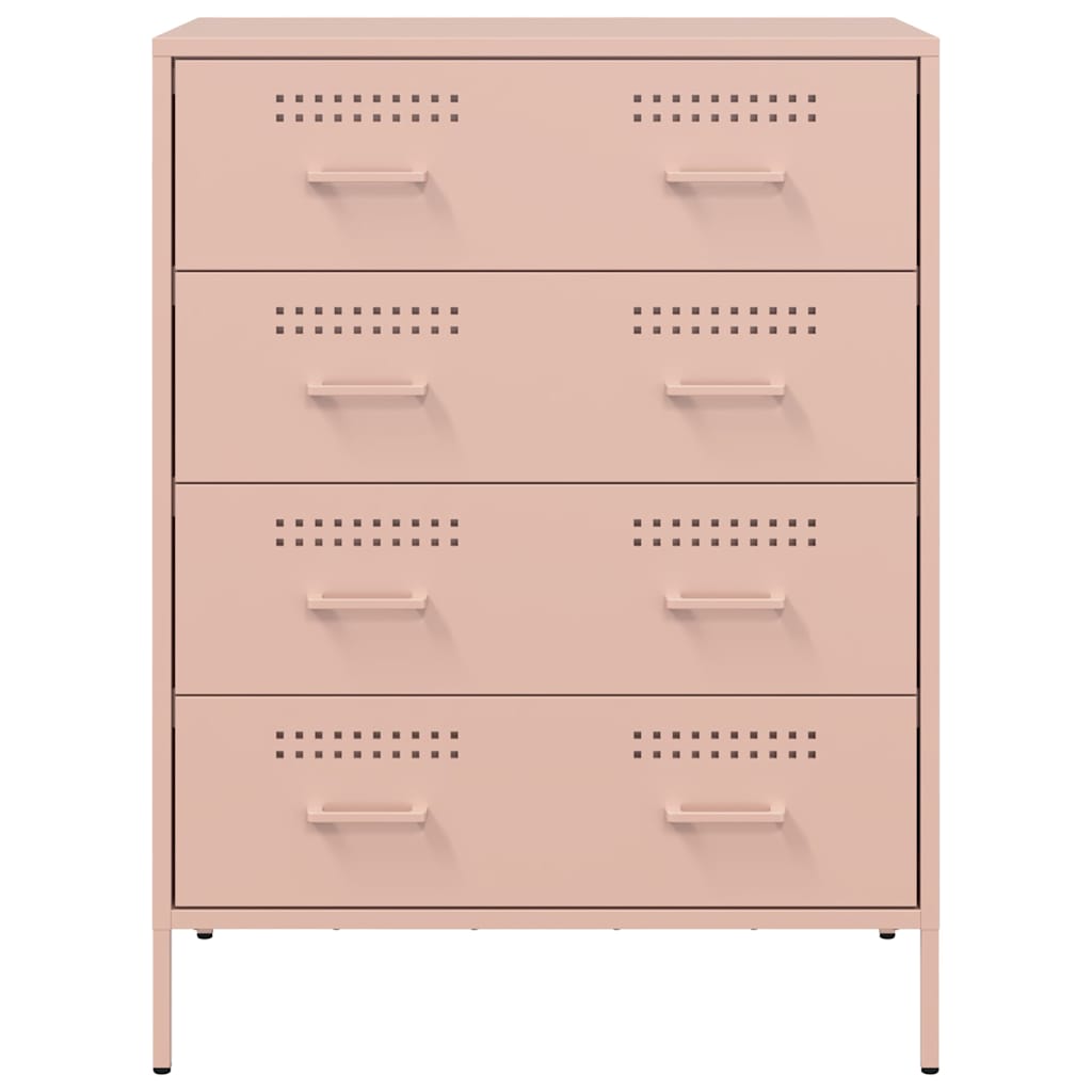 Sideboard Rosa 68x39x89 cm Stahl