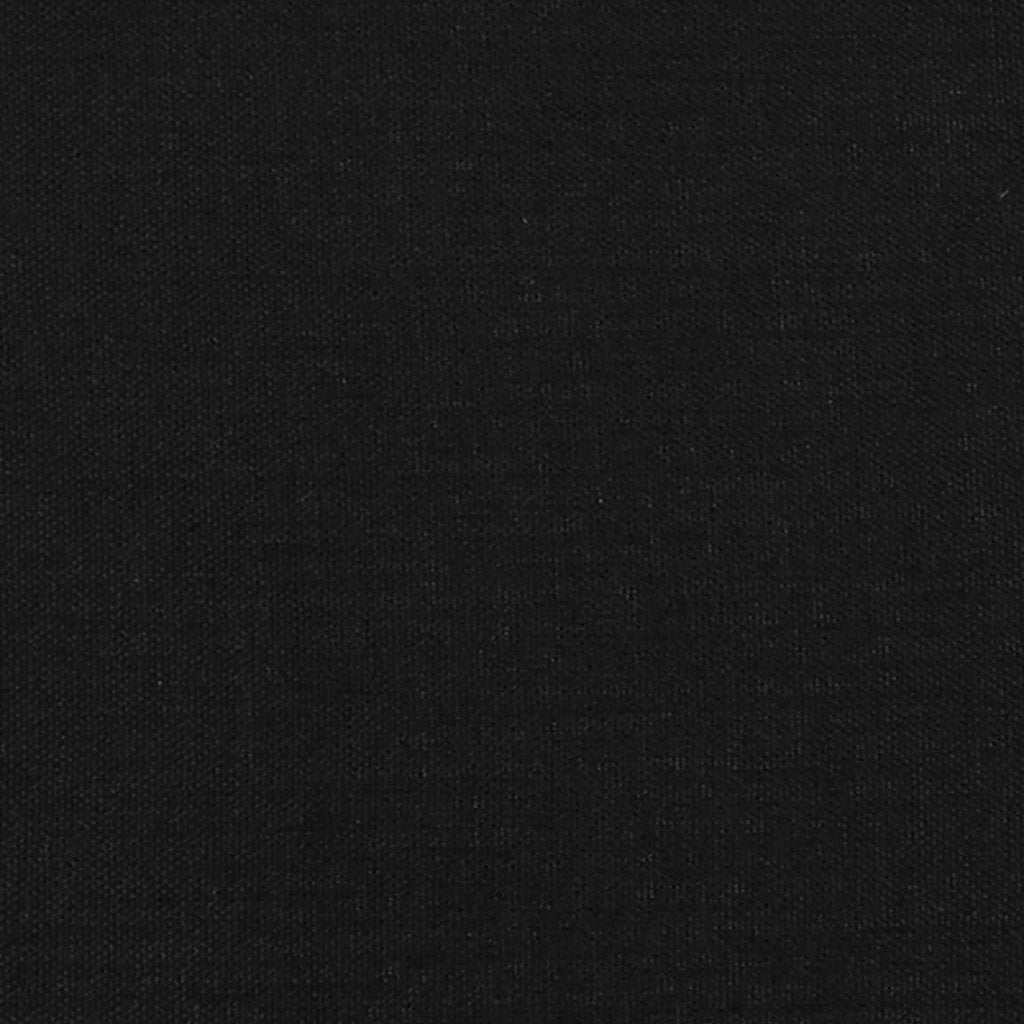 Boxspringbett mit Matratze & LED Schwarz 120x190 cm Stoff