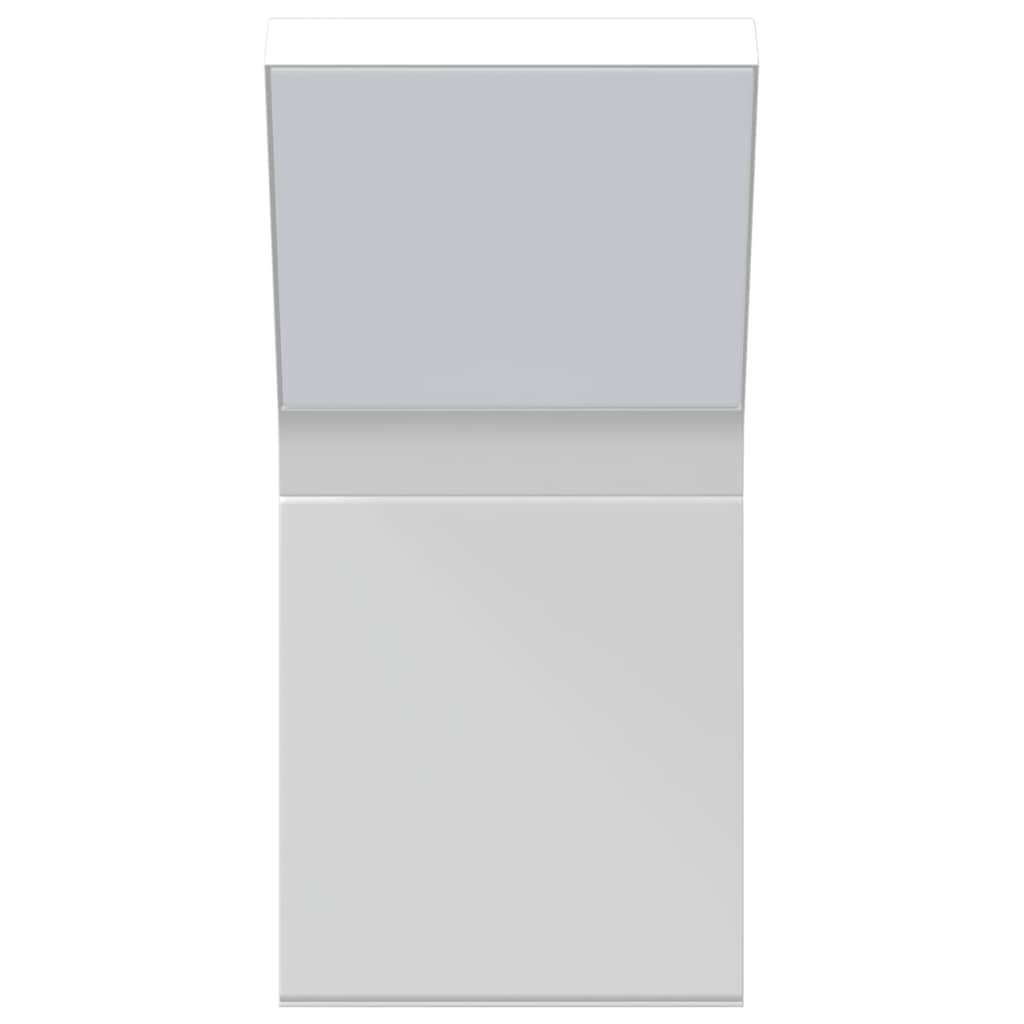 LED-Außenwandleuchten 2 Stk. Weiß Aluminiumdruckguss