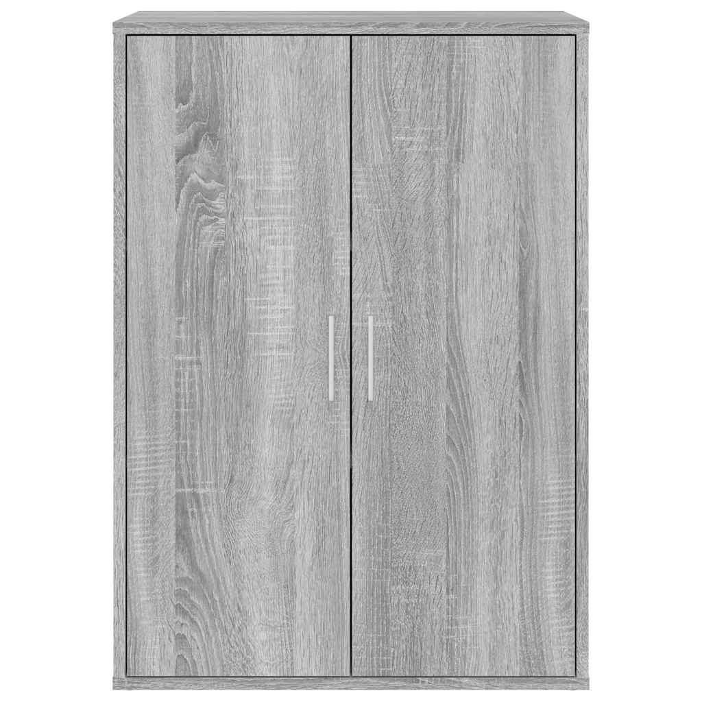 Sideboards 2 Stk. Grau Sonoma 60x31x84 cm Holzwerkstoff