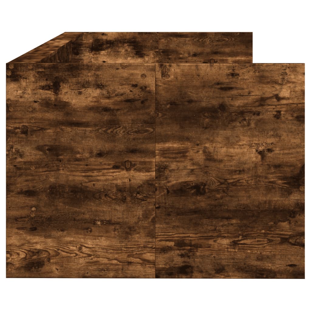 Tagesbett mit Schubladen ohne Matratze Räuchereiche 100x200 cm