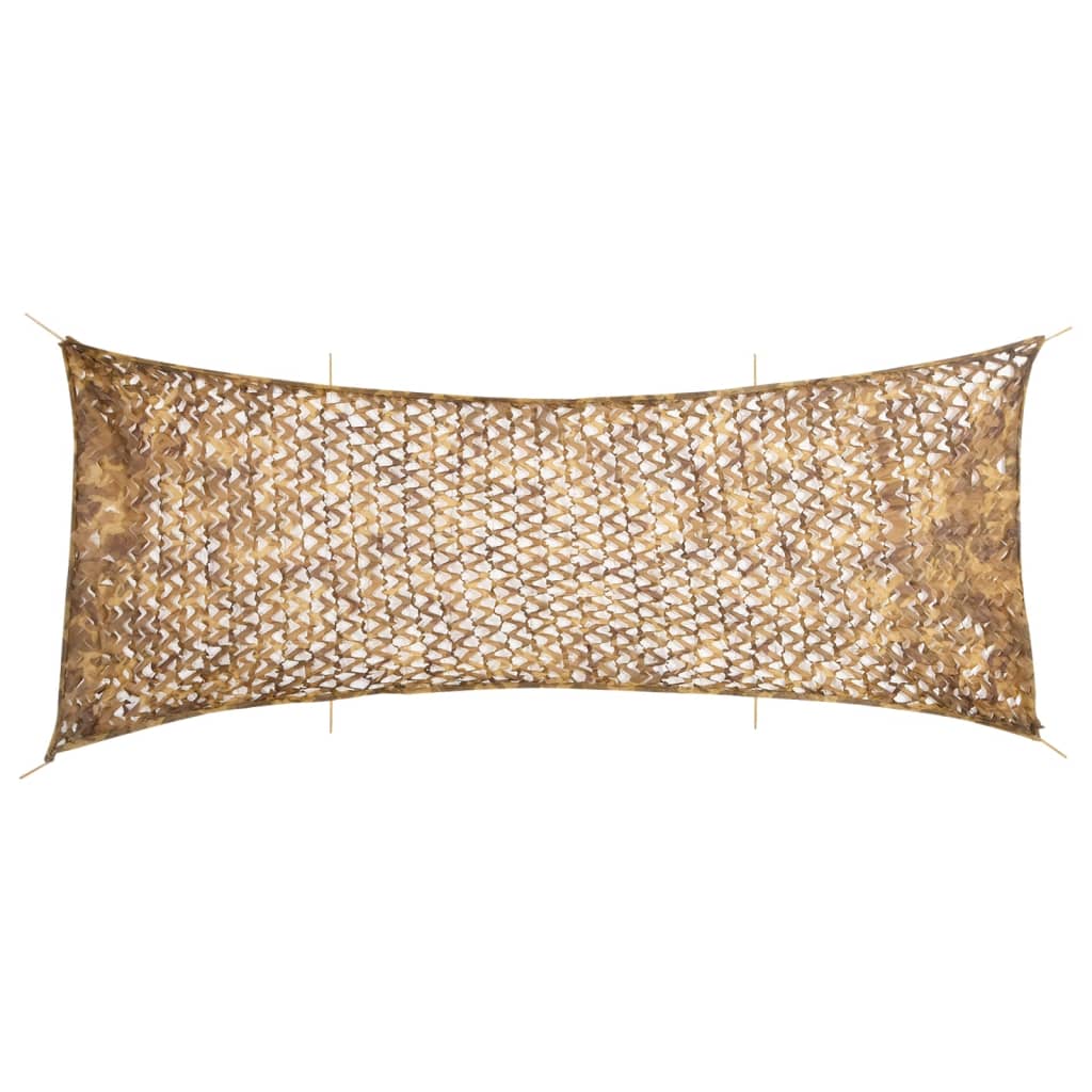 Tarnnetz mit Aufbewahrungstasche 721x294 cm Sandfarbe