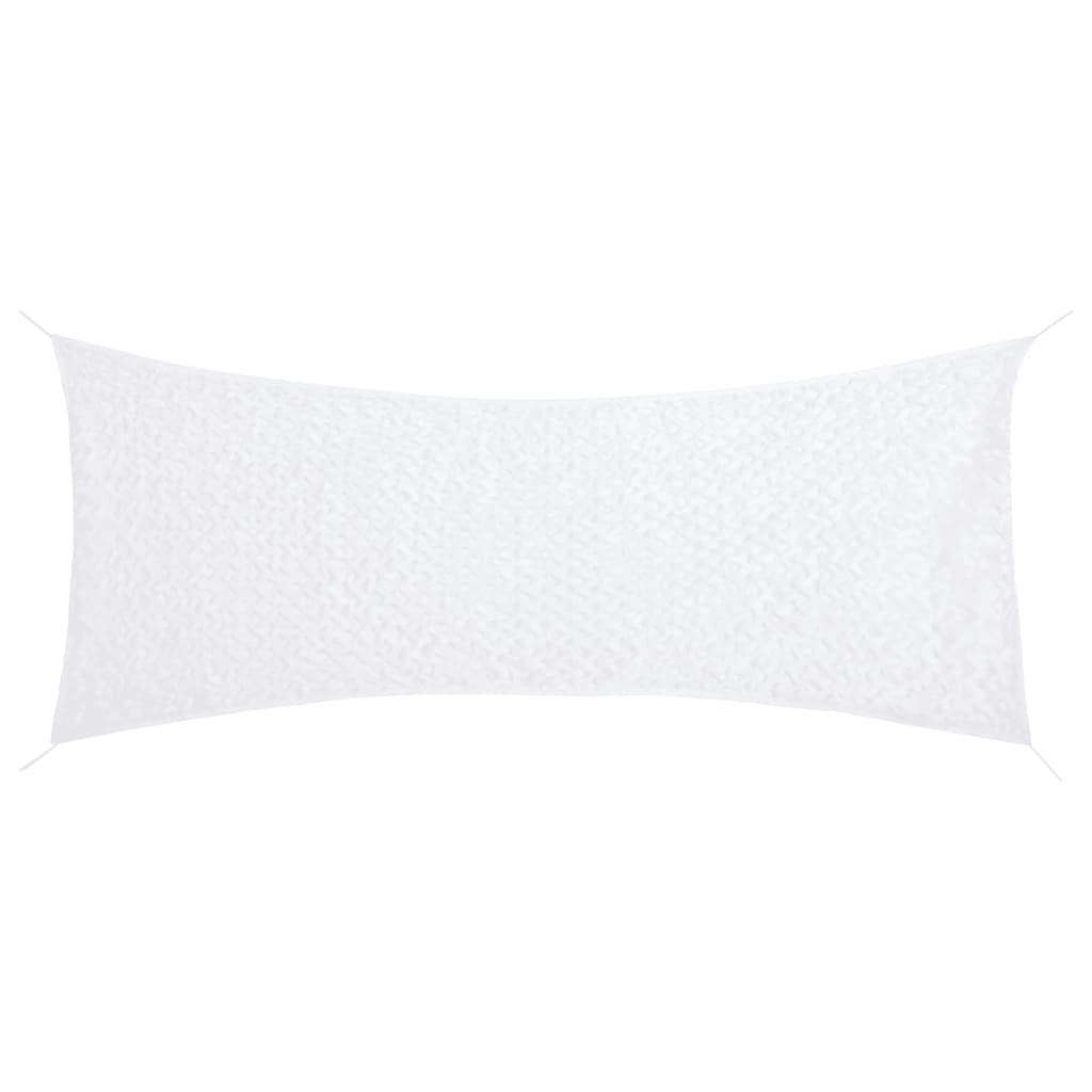 Tarnnetz mit Aufbewahrungstasche 312x140 cm Weiß