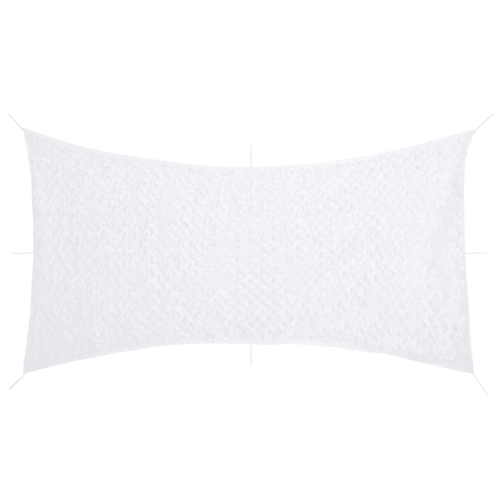 Tarnnetz mit Aufbewahrungstasche 516x400 cm Weiß