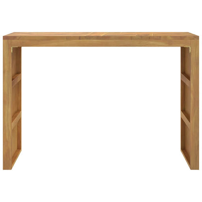 Konsolentisch 110x35x75 cm Massivholz Teak