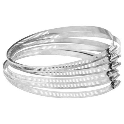 Schlauchschellen 6 Stk. 91-165 mm Edelstahl 304