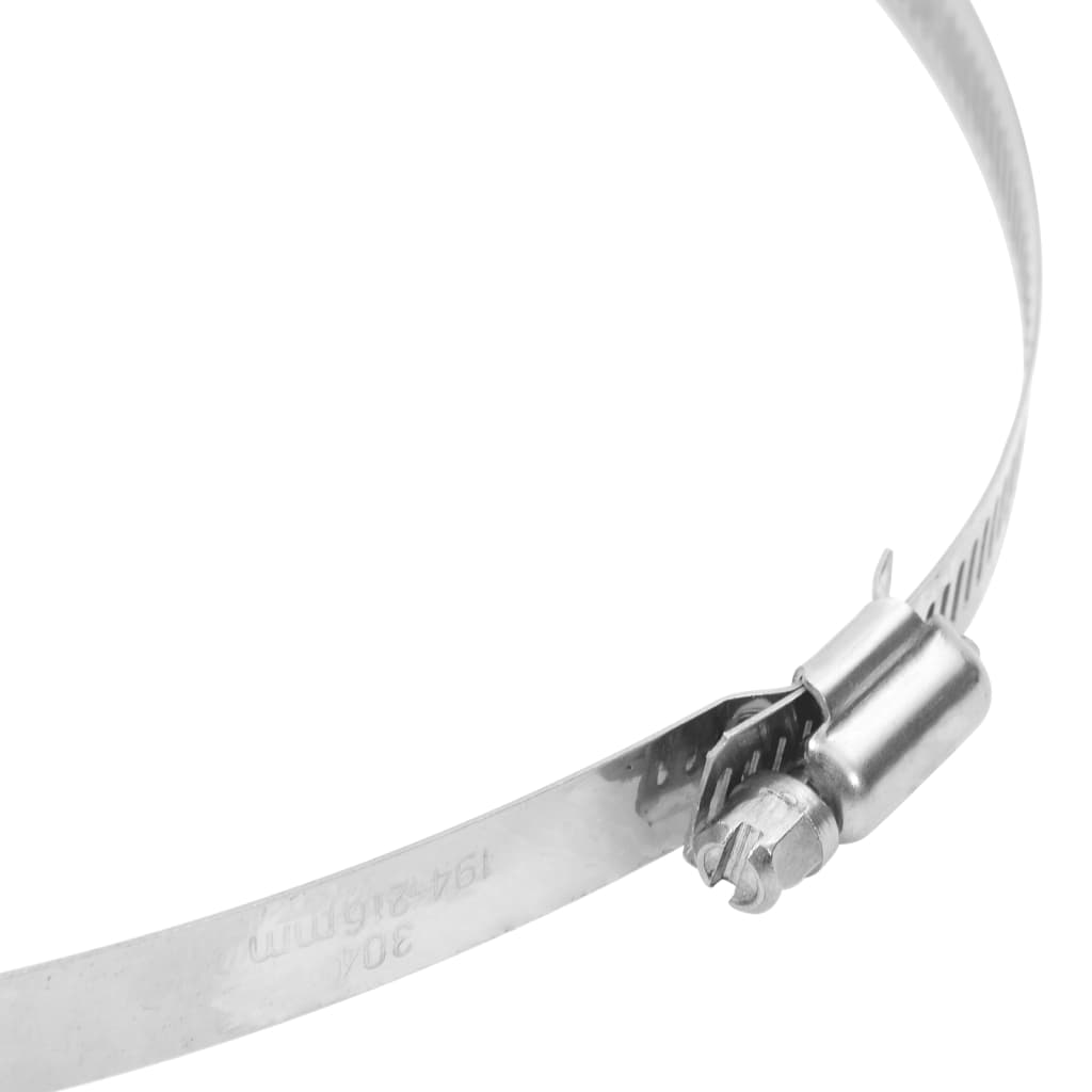 Schlauchschellen 6 Stk. 91-165 mm Edelstahl 304