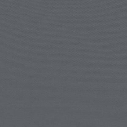 Gartensofa in L-Form mit Kissen Schwarz Stahl und Textilene