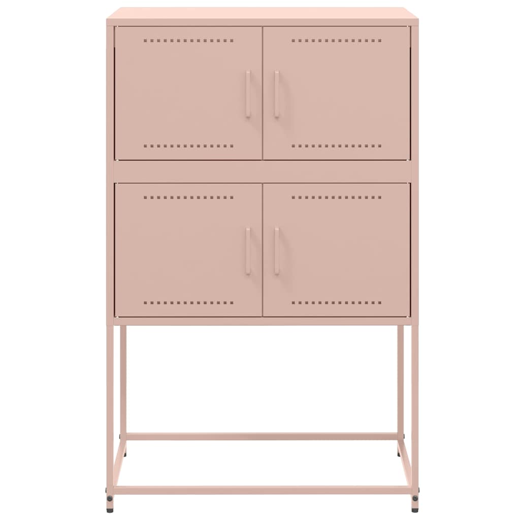 Sideboard Rosa 68,5x38,5x107 cm Stahl