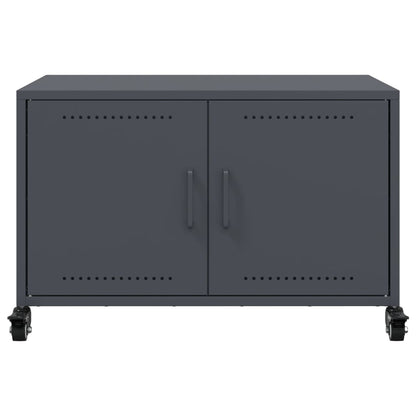 TV-Schrank Anthrazit 68x39x43,5 cm Kaltgewalzter Stahl