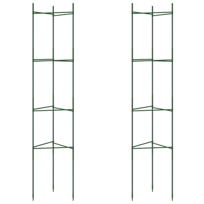 Tomatenkäfig 2 Stk. 154 cm Stahl und PP