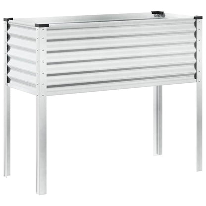 Gartenpflanzgefäß 100 x 45 x 90 cm Verwitterungsstahl