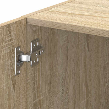 Hochschrank Schmal Sonoma-Eiche 30x42,5x225 cm Holzwerkstoff