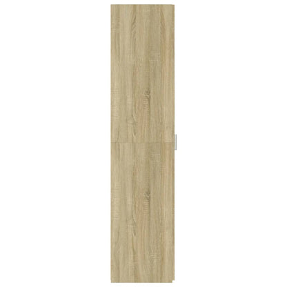 Highboard Sonoma-Eiche 40x42,5x185 cm Holzwerkstoff