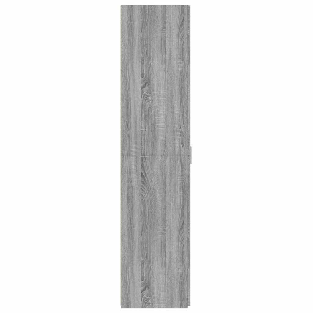 Highboard Grau Sonoma 45x42,5x185 cm Holzwerkstoff