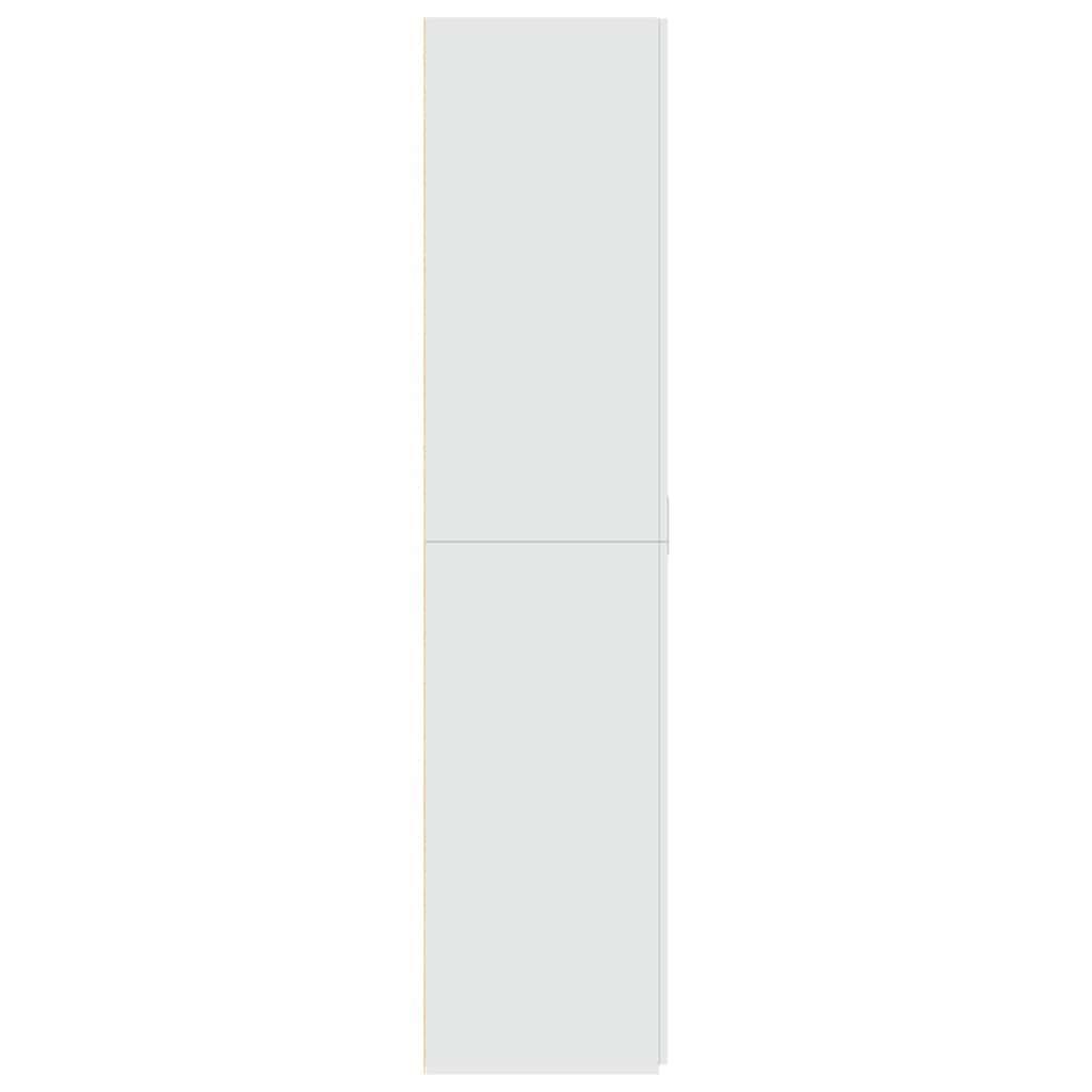 Highboard Weiß 70x42,5x185 cm Holzwerkstoff