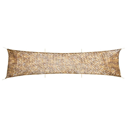 Tarnnetz mit Aufbewahrungstasche 613x138 cm Sandfarbe