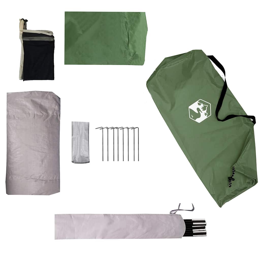 Campingzelt 1 Person Grün Wasserfest