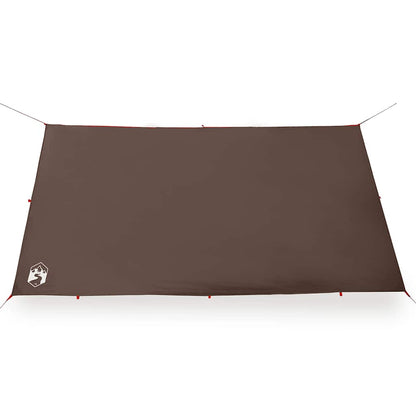 Tarp Braun 366x306 cm Wasserdicht