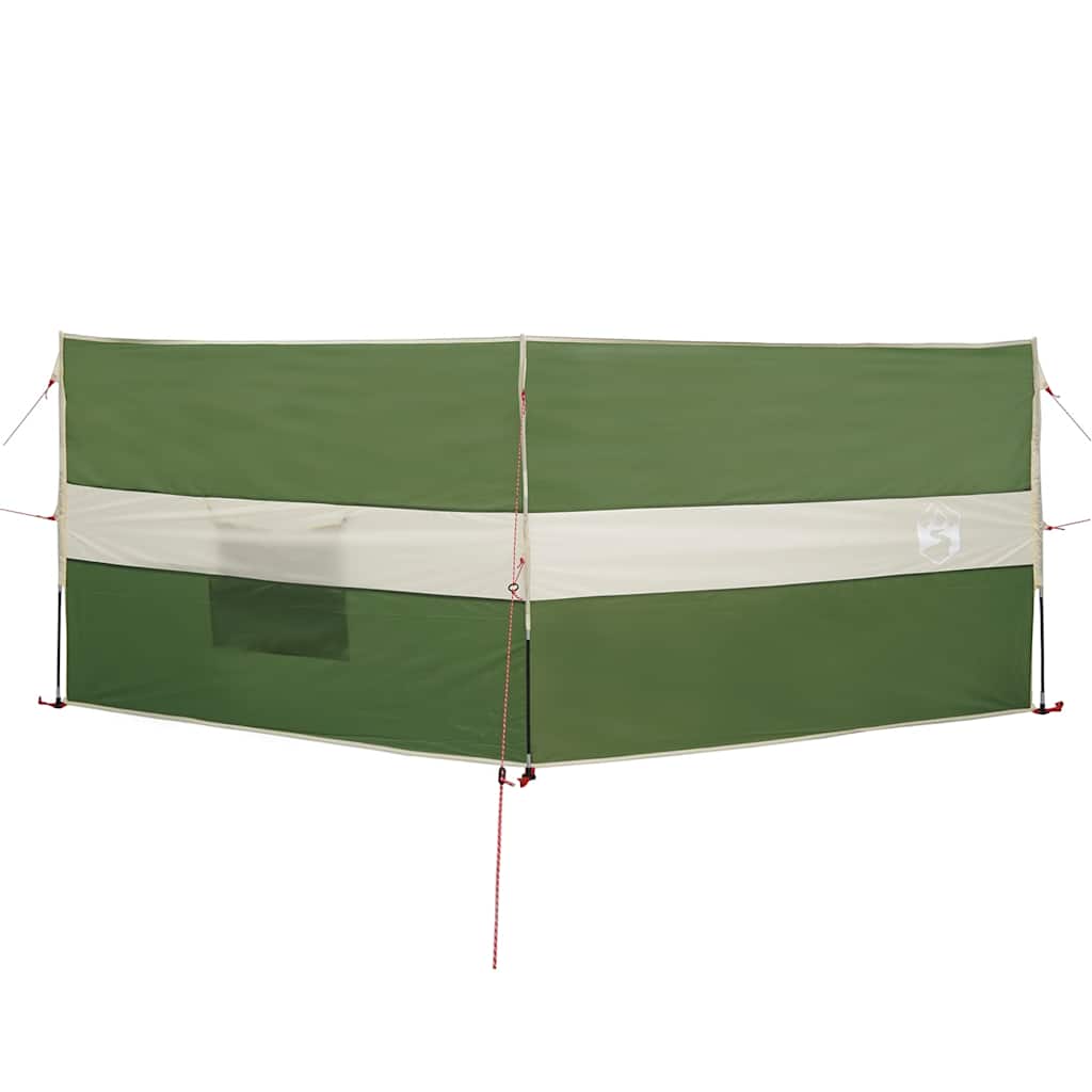 Camping-Windschutz Grün 344x120 cm Wasserdicht