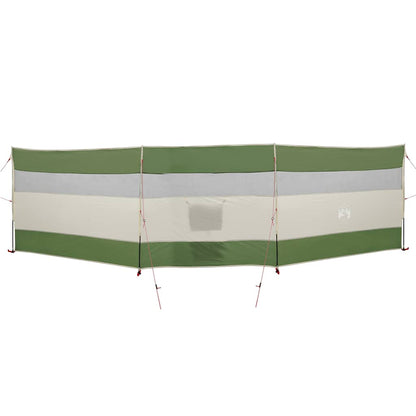 Camping-Windschutz Grün 508x130 cm Wasserdicht