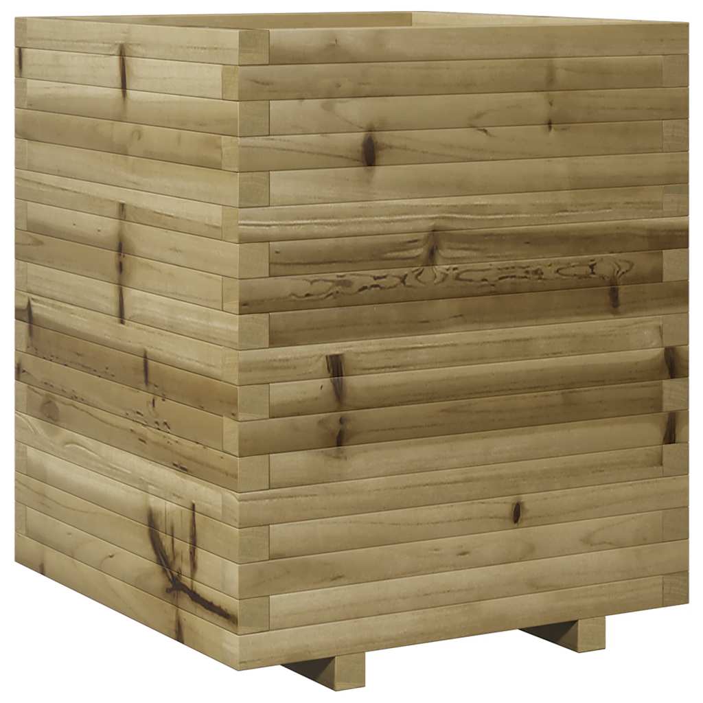 Pflanzkübel 60x60x72 cm Kiefernholz Imprägniert