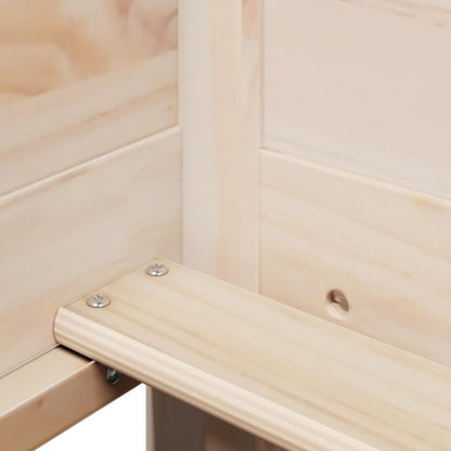 Tagesbett mit Dach 80x200 cm Massivholz Kiefer