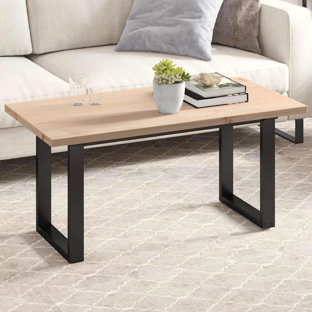 Tischplatte 100x50x2,5 cm Rechteckig Massivholz Kiefer