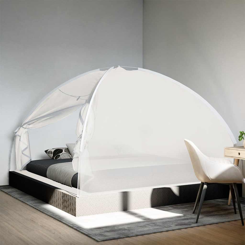 Moskito-Netzzelt Mongolisch 220 Mesh Weiß 200x200x135 cm