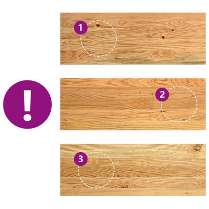 Treppenstufen 8 Stk. Hellbraun 70x30x2 cm Massivholz Eiche