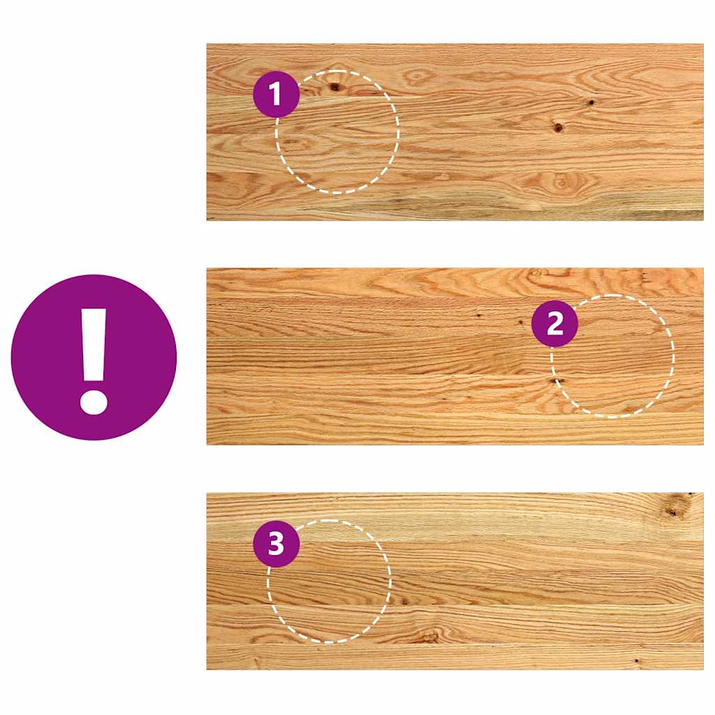 Treppenstufen 16 Stk. Hellbraun 70x25x2 cm Massivholz Eiche