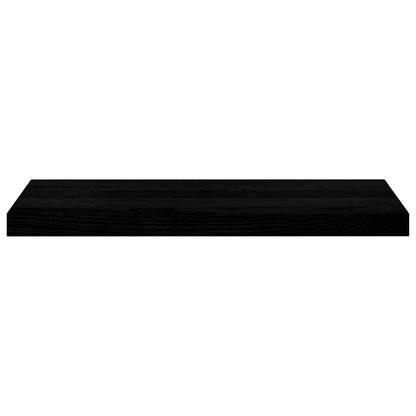 Treppenstufen 4 Stk. Dunkelbraun 70x30x2 cm Massivholz Eiche