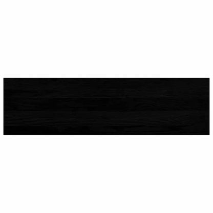 Fensterbänke 2 Stk. Dunkelbraun 90x25x2 cm Massivholz Eiche