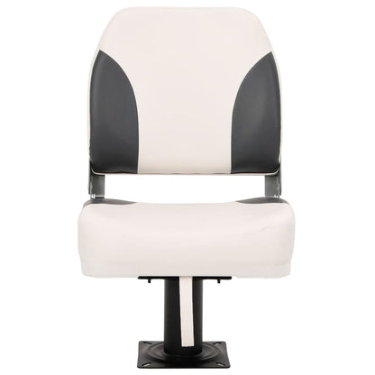 Klappbarer Bootsitz 2er-Set Niedrige Rückenlehne