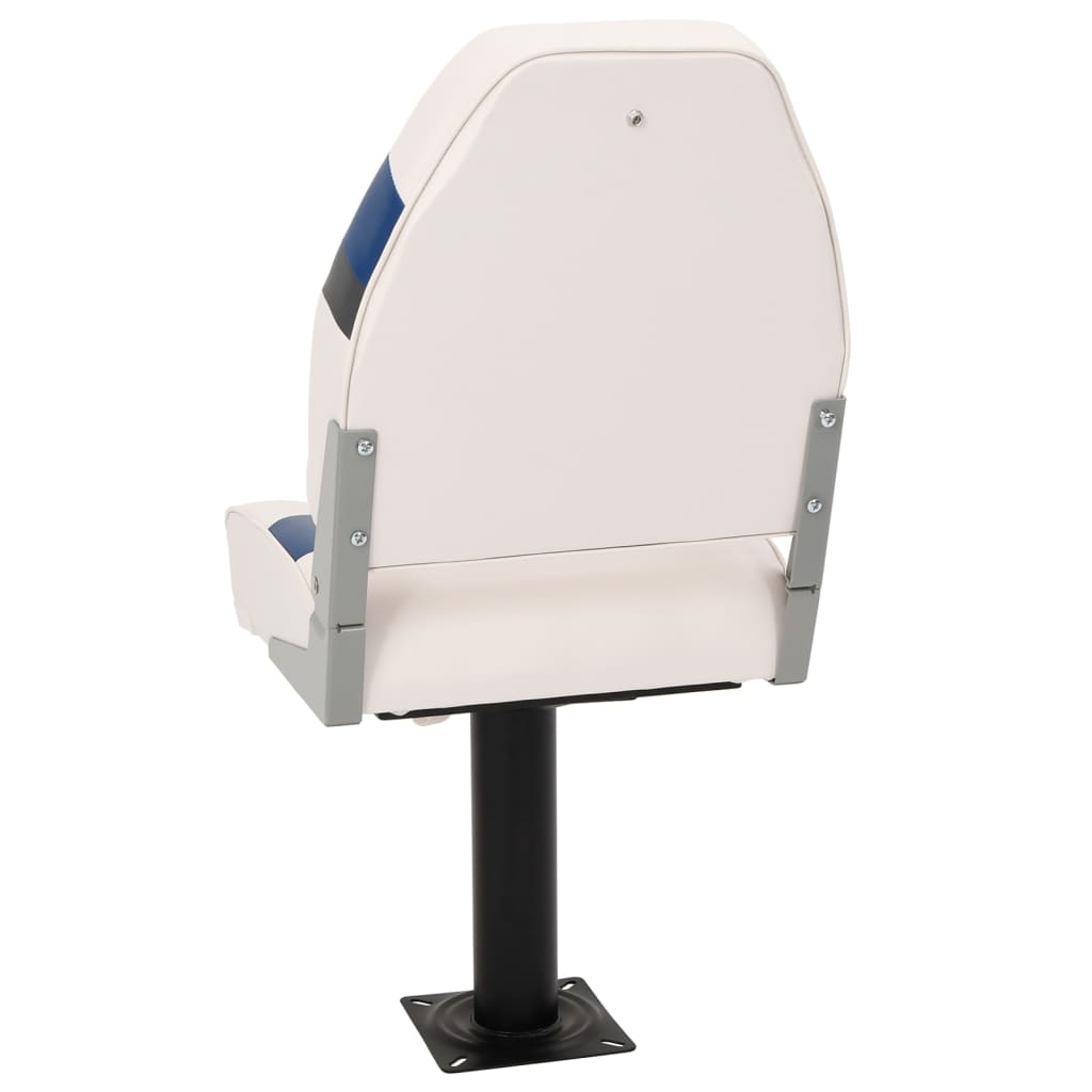 2-tlg. Bootssitz-Set Klappbar Hohe Rückenlehne