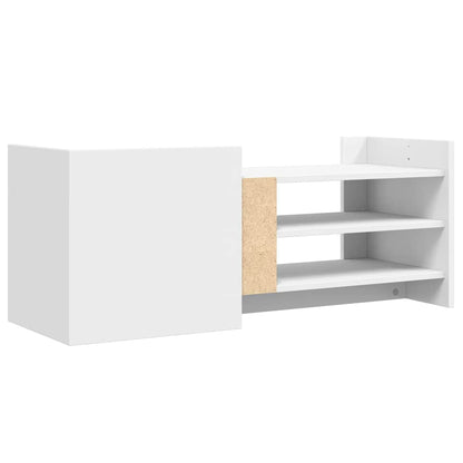 TV-Schrank Weiß 100x35x40 cm Holzwerkstoff
