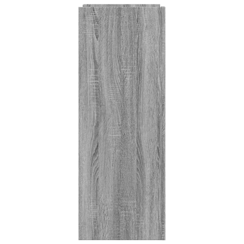 Schuhschrank Grau Sonoma 74,5x37,5x100 cm Holzwerkstoff