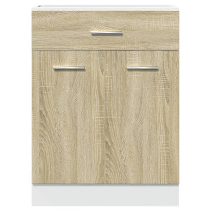 Schubunterschrank Lyon Sonoma-Eiche 60x46x81,5 cm Holzwerkstoff
