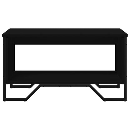 Couchtisch Schwarz 75x51x40 cm Holzwerkstoff
