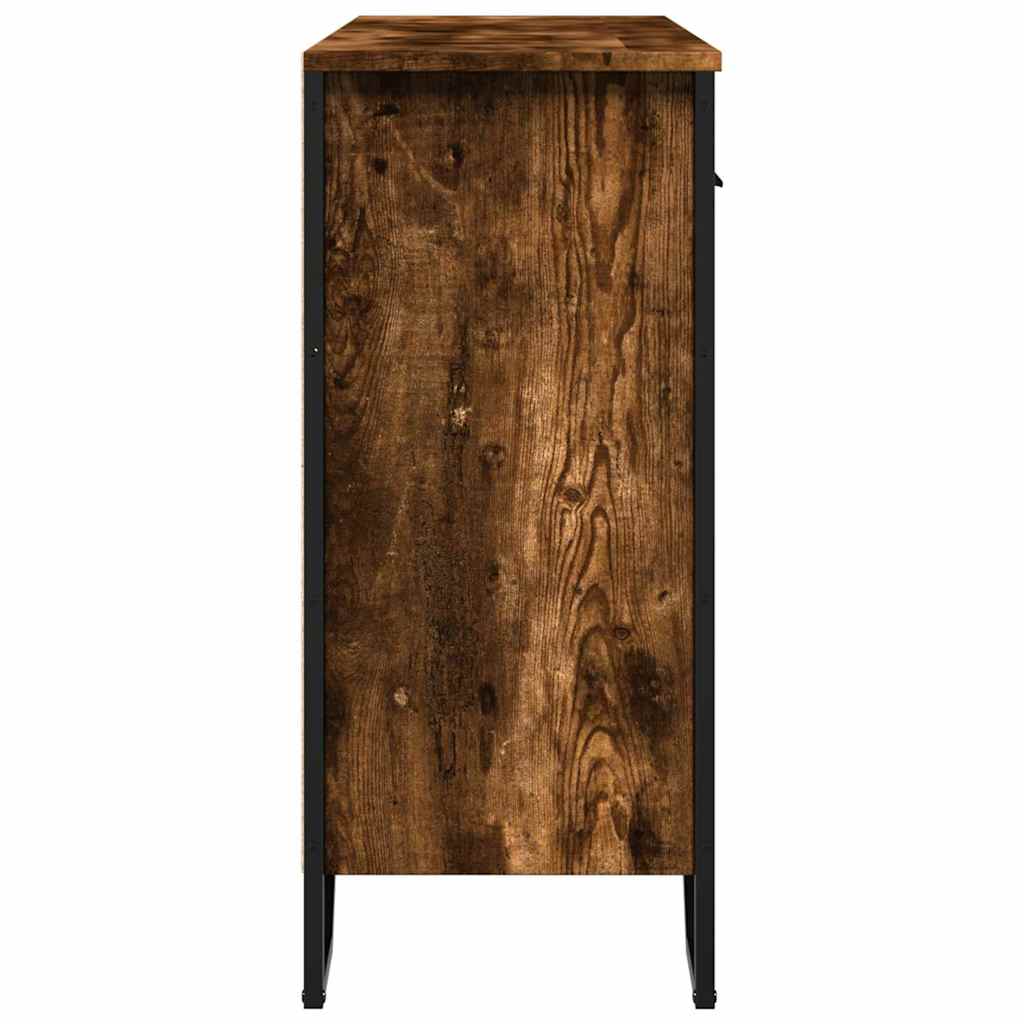 Sideboard Räuchereiche 97x32,5x74,5 cm Holzwerkstoff